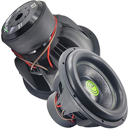Gravity G712D2 - Single Car Subwoofer Audio Speaker - 12 Inch Competition Grade Pressed Paper Cone, 2 Ohm DVC, Advanced Air Flow, 4800W Power for Stereo Sound System Warzone Gravity G712D2 - Single Car Subwoofer Audio Speaker - 12 Inch Competition Grade Pressed Paper Cone, 2 Ohm DVC, Advanced Air Flow, 4800W Power for Stereo Sound System Warzone